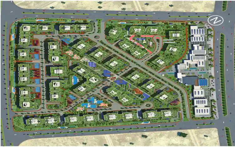 ماستر بلان كمبوند بوكا العاصمة الإدارية