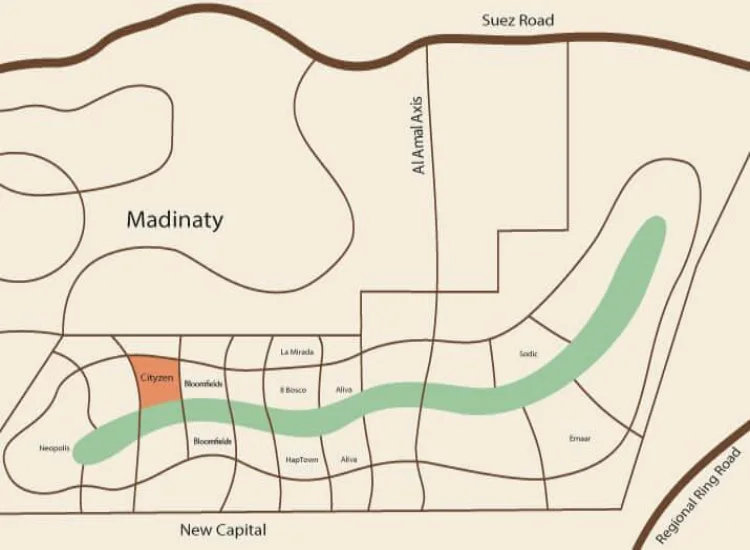 موقع مشروع سيتيز