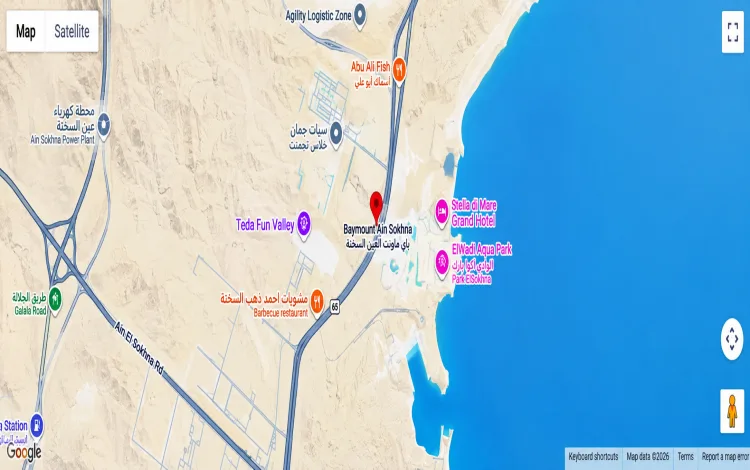 موقع قرية باي ماونت العين السخنة