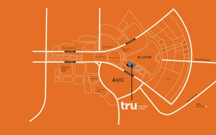 كمبوند True New Cairo موقع كمبوند ترو التجمع الخامس