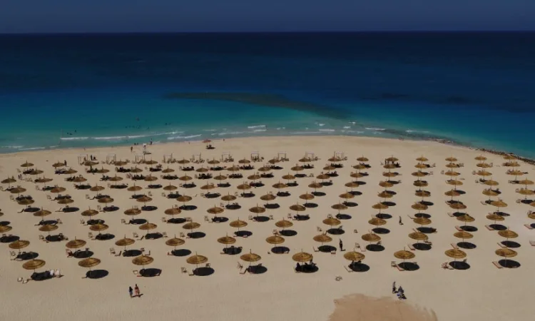 صورة لشاطئ قرية هاسيندا باي الساحل الشمالي