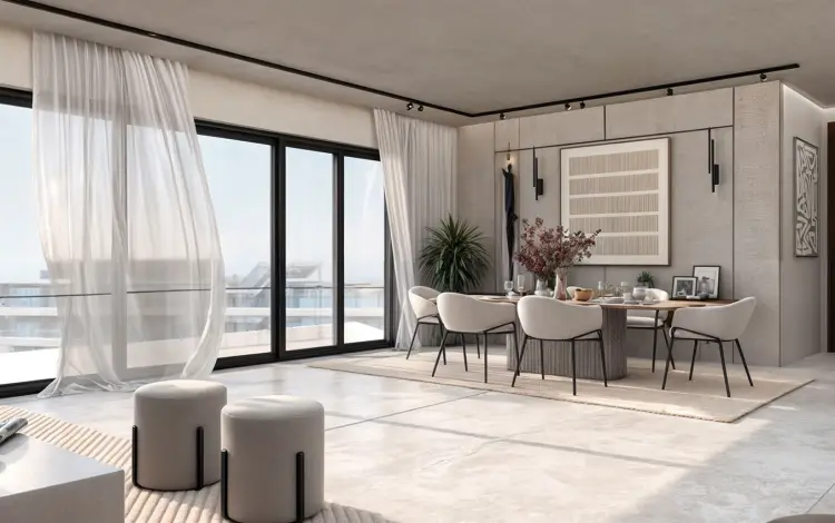 التصميم الداخلي لوحدات كمبوند الباتيو فيدا التجمع السادس