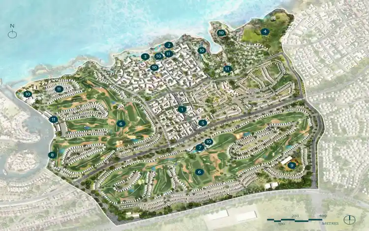 مشروع وادي يم الساحل الشمالي ماستر بلان وتصميم مشروع وادي يم رأس الحكمة