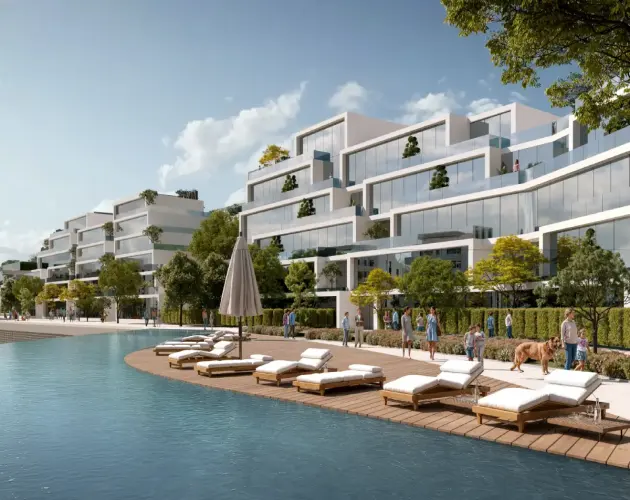 مشروع W55 واتر واي التجمع الخامس W55 Waterway اسعار 2026