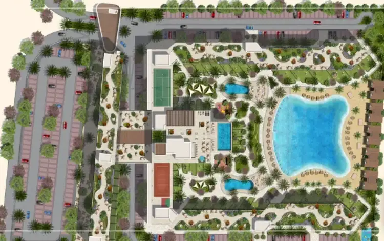 ماستر بلان وتصميم قرية Solara العين السخنة