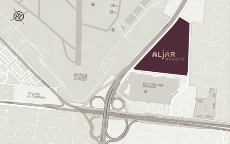 Aljar Sheraton Compound location