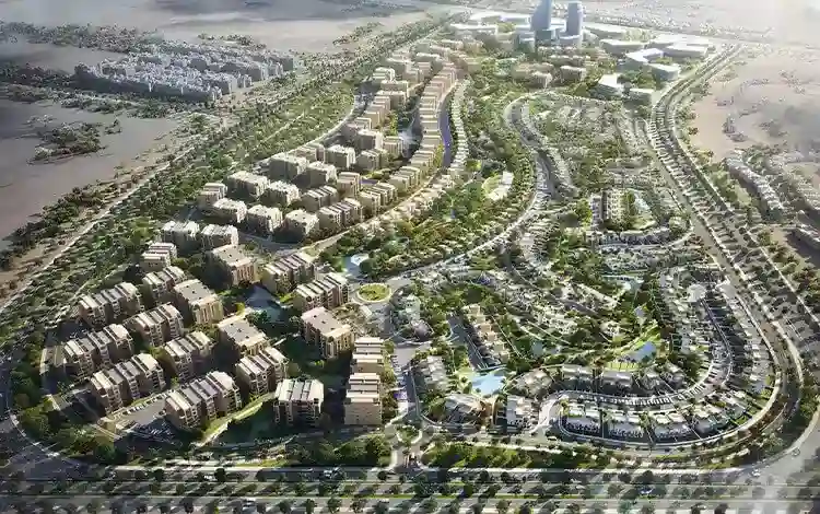 ماستر بلان وتصميم كمبوند هايد بارك سنترال التجمع السادس