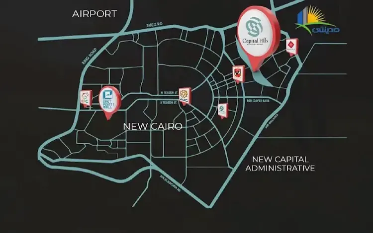 كمبوند Morfo New Cairo موقع كمبوند مورفو التجمع الخامس