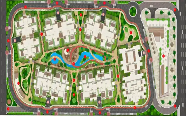 Architectural Design of Valea Compound