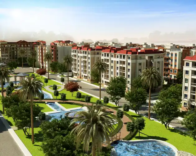 كمبوند دجلة بالمز معمار المرشدي degla palms بدون مقدم 0%